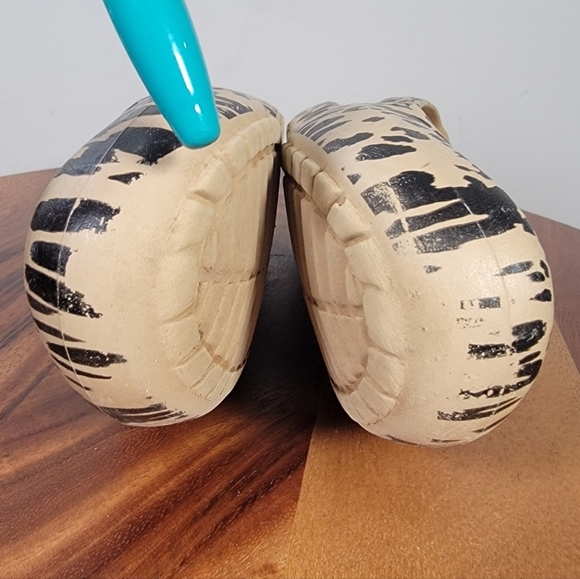 CROCS Leopard Print Flats Size 8 Animal Casual Comfy - Picture 12 of 16